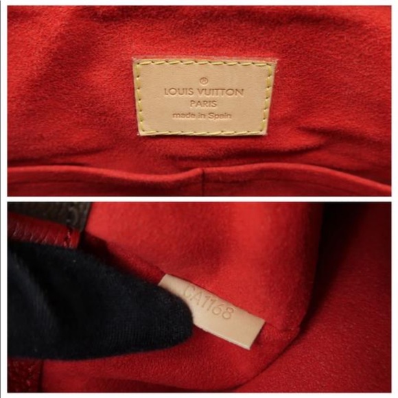 ⭐️LOUIS VUITTON PALLAS BROWN RED MONOGRAM CANVAS⭐️ - Picture 10 of 11